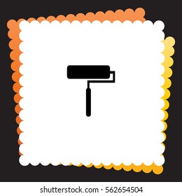 Roller  icon. Vector design.
