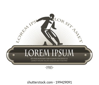 Roller icon. Vector format