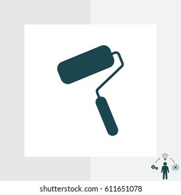 roller icon. vector illustration