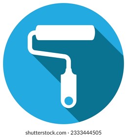 roller icon vector template illustration logo design