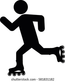 roller man icon