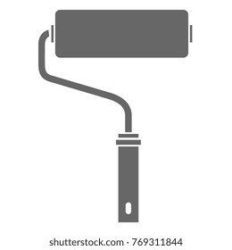 roller paint isolated icon