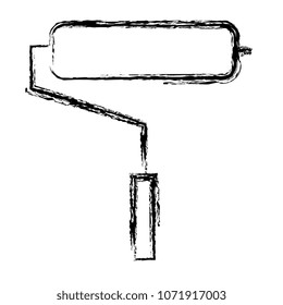 roller paint tool icon