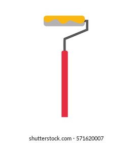 roller painter isolated icon vector illustration design