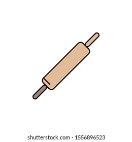 roller pin icon, illustration design template