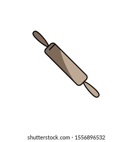 roller pin icon, illustration design template