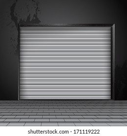 roller shutter door