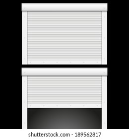 Roller shutters garage