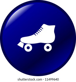 roller skate button