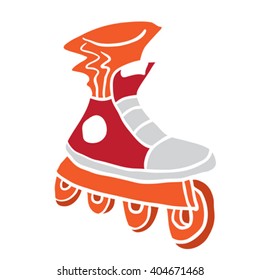 roller skate cartoon