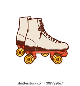 A roller skate classic commonly used and popular in the 70s and 80s, even early 90s.