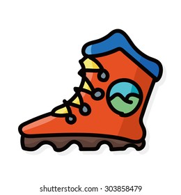 roller skate color doodle