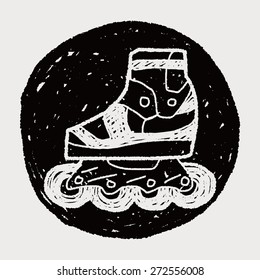 Roller skate doodle
