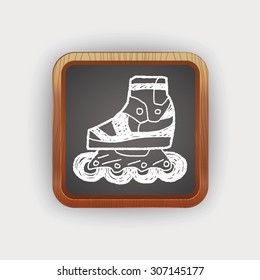 Roller skate doodle