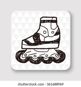 Roller skate doodle