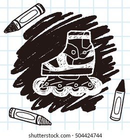 Roller skate doodle