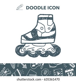 Roller skate doodle