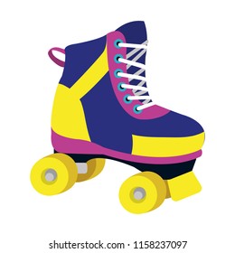 roller skate fun art style