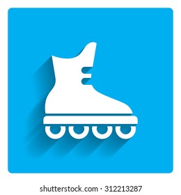 Roller skate icon