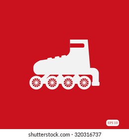 roller skate Icon. 