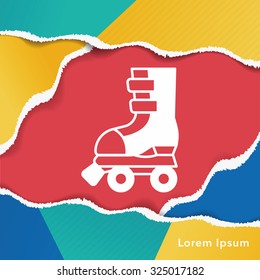 roller skate icon