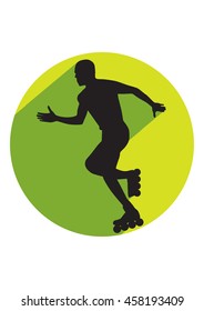 roller skate Icon.