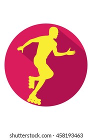 roller skate Icon.