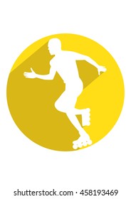 roller skate Icon.