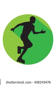 roller skate Icon.