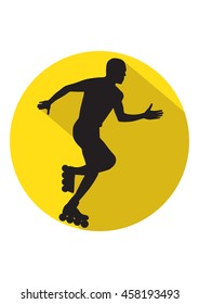 roller skate Icon.