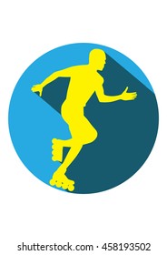 roller skate Icon.