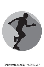 roller skate Icon.