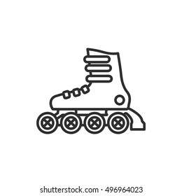 Roller skate icon
