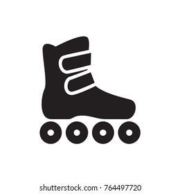 roller skate icon illustration isolated vector sign symbol