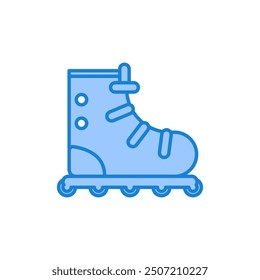 Roller skate icon. Premium quality isolated rollerskating element in trendy style. vector icon editable. Perfect for web and app interfaces, infographics, etc.