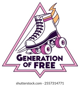 Roller Skate Nostalgia: Generation of Free