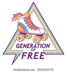 Roller Skate Nostalgia: Generation of Free