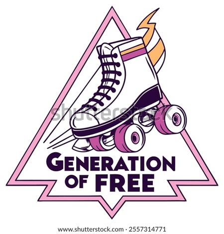 Roller Skate Nostalgia: Generation of Free