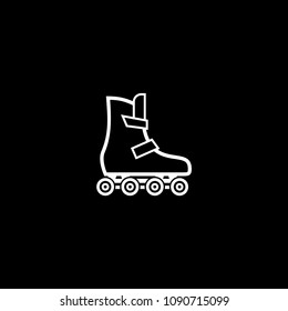 Roller skate vector icon