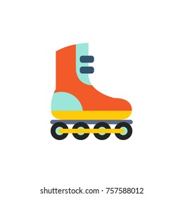 Roller skate vector icon