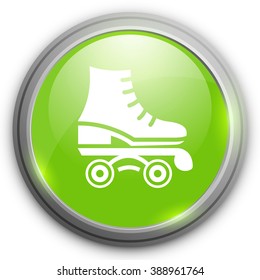 roller skate vector icon illustration