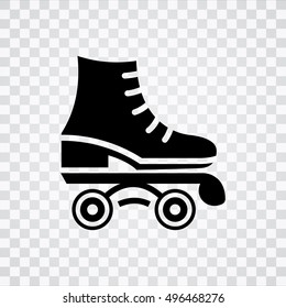 roller skate vector icon illustration