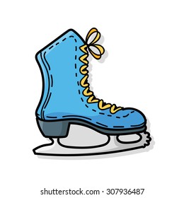 Roller skates doodle