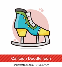 Roller skates doodle