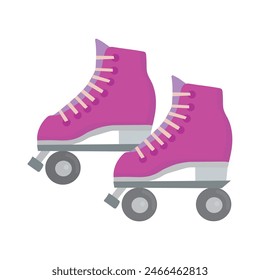 Roller skates icon clipart avatar logotype isolated vector illustration