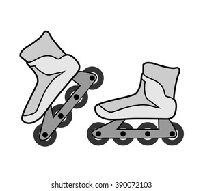 roller skates illustration