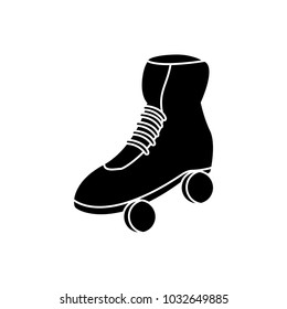 Roller skates isolated