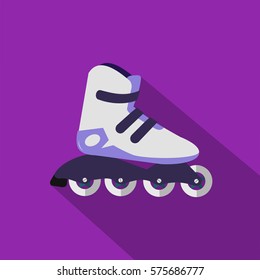 roller skating purple