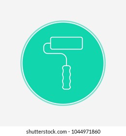 Roller vector icon