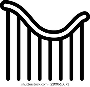 roller Vector illustration on a transparent background.Premium quality symmbols.Stroke vector icons for concept and graphic design.